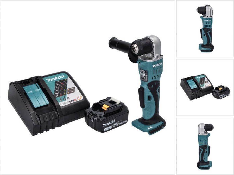 Makita DDA 351 RM1 Accu haakse boormachine 18 V 13 5 Nm + 1x accu 4.0 Ah + lader