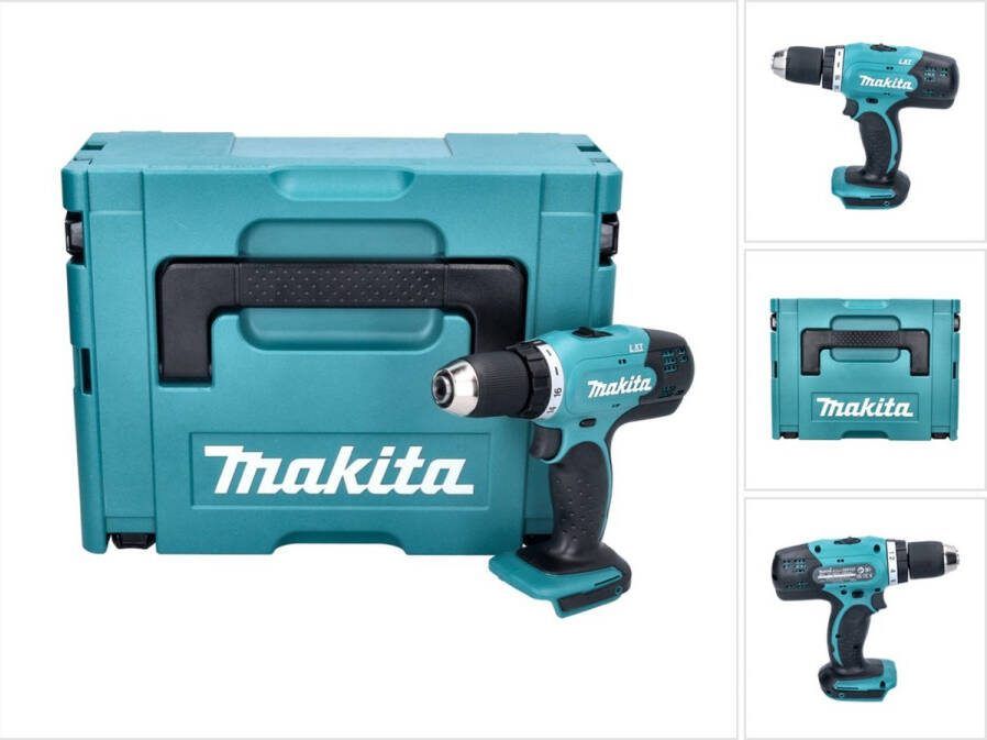 Makita DDF 453 ZJ accuboormachine 18 V 42 Nm + Makpac zonder accu zonder oplader