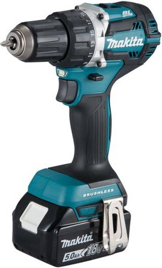 Makita DDF484T1J 18V accu boor- en schroefmachine 1x 5.0Ah in Mbox zonder lader