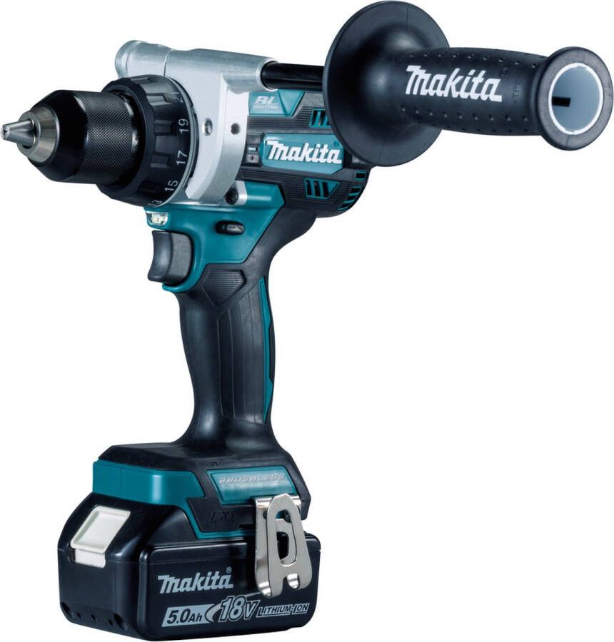 Makita DDF486RTJ 18V accu boor- en schroefmachine 2x 5.0Ah in Mbox