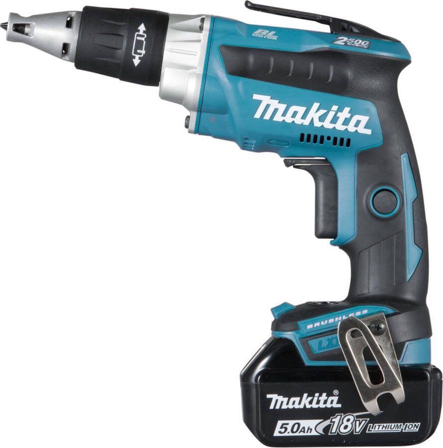 Makita DFS250RTJ 18V accu schroefmachine 2x 5.0Ah in Mbox