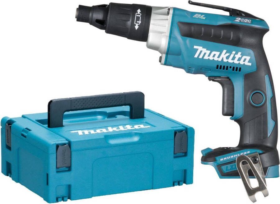 Makita DFS251ZJ 18V Li-Ion accu schroevendraaier body in Mbox koolborstelloos