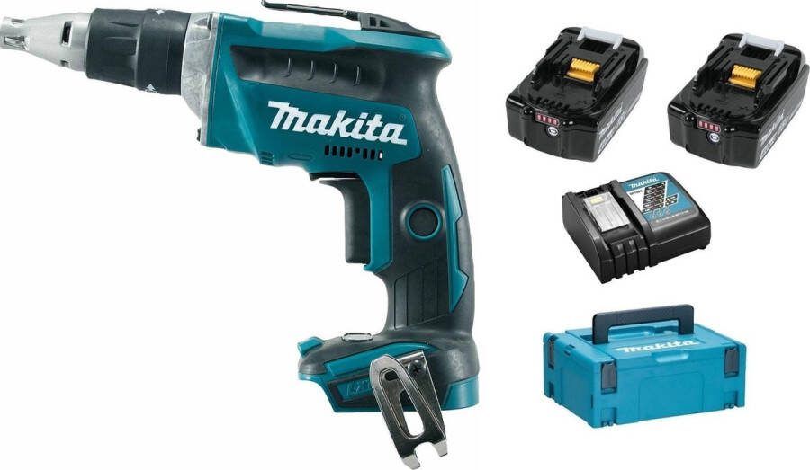 Makita DFS452RMJ accu schroevendraaier 18v 4.0Ah Li-ion