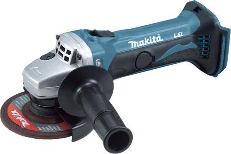 Makita DGA452ZJ 18V Li-Ion Accu haakse slijper body in Mbox 115mm