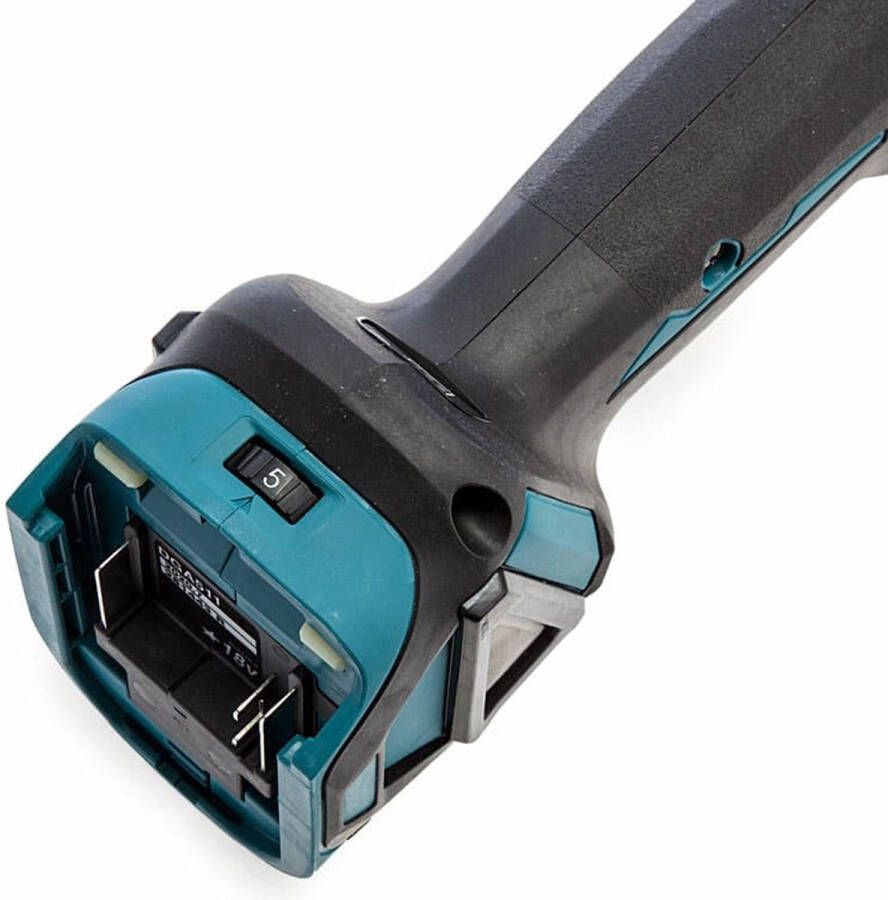 Makita DGA511Z Haakse slijper 18 V 125 mm Losse Body (geleverd zonder accu en lader)