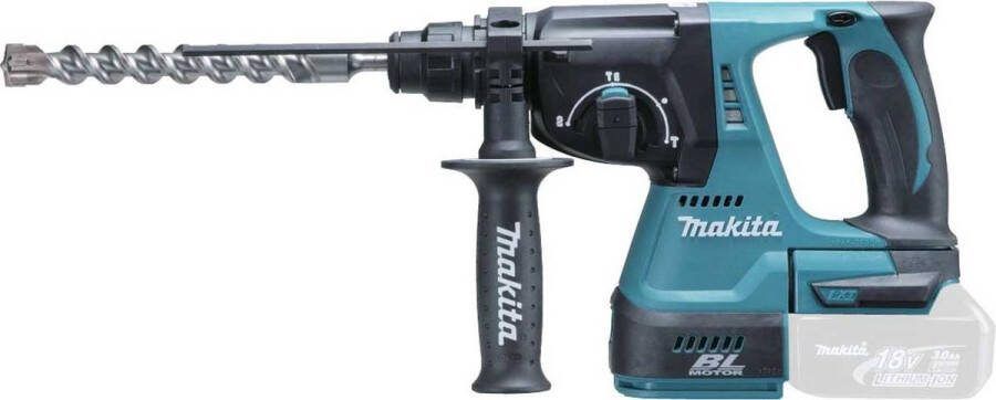Makita DHR242Z Boorhamer Losse body zonder accu's en lader
