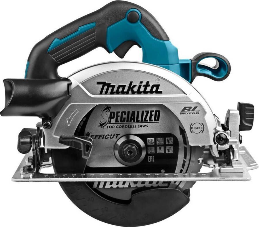 Makita DHS661ZJU 18V Li-Ion accu cirkelzaag body in Mbox 165mm koolborstelloos