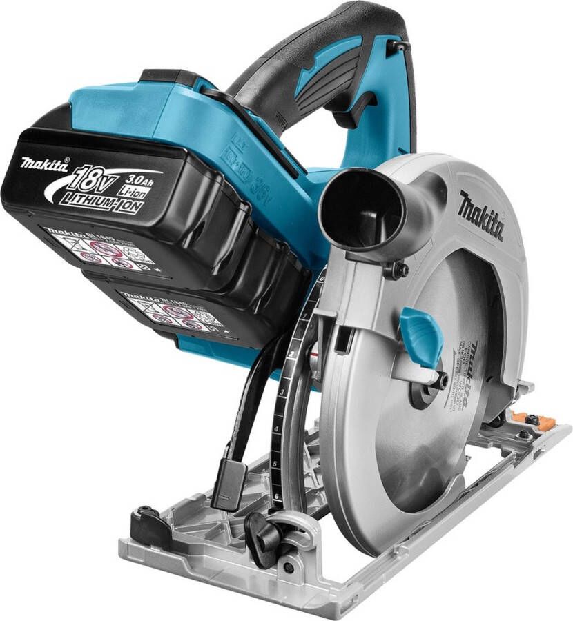 Makita DHS710RF2J 2x18 V Cirkelzaag 190 mm