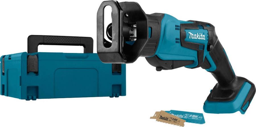 Makita DJR183ZJ 18V Li-Ion accu reciprozaag body in Mbox snelwissel Losse Body (geleverd zonder accu en lader)