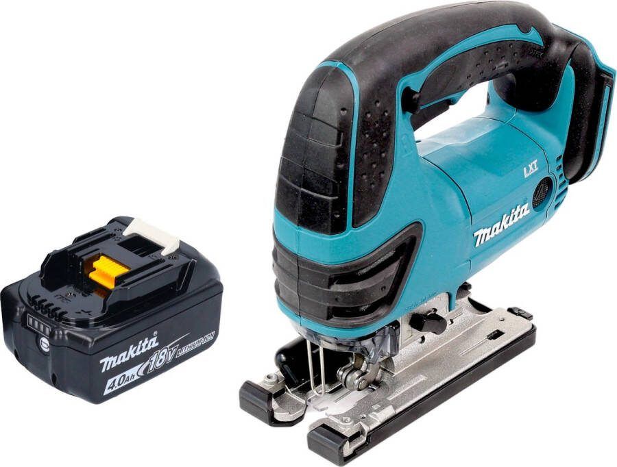 Makita DJV 180 M1X accu decoupeerzaag 18 V 135 mm + 1x accu 4.0 Ah zonder oplader