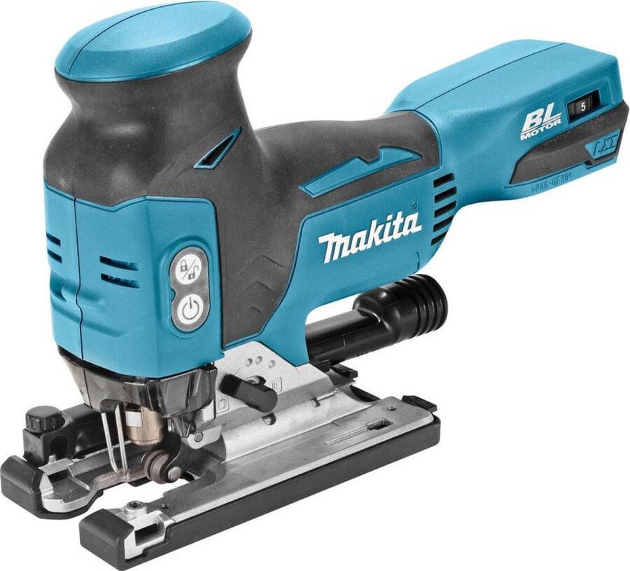 Makita DJV141ZJ 14.4V Li-Ion Accu decoupeerzaag body in Mbox T-greep variabel koolborstelloos