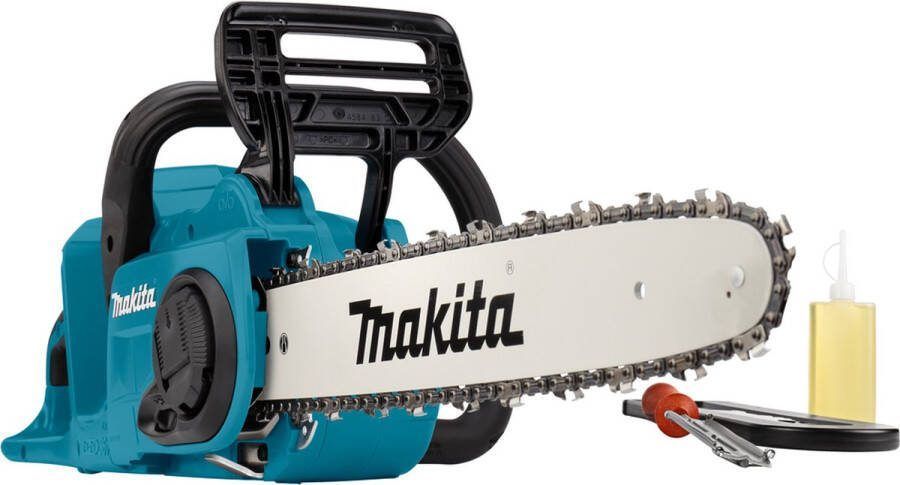 Makita DUC400Z 36V (2x 18V) Li-Ion accu Kettingzaag Body 400mm Koolborstelloos