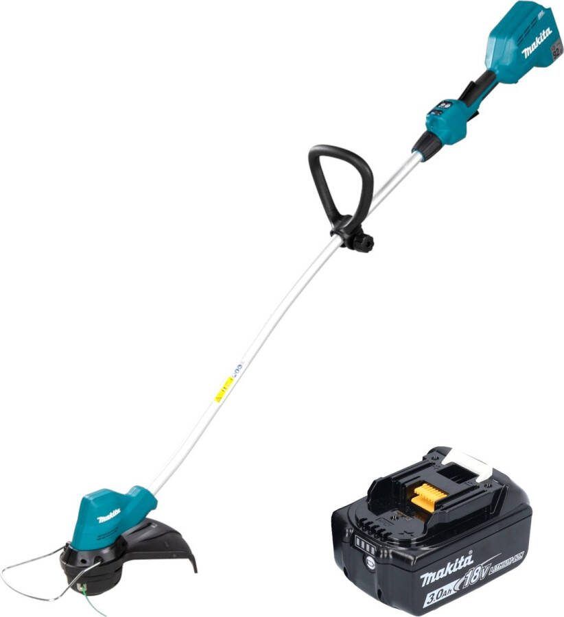 Makita DUR 189 F accu grastrimmer 18 V 300 mm borstelloos + 1x oplaadbare accu 3.0 Ah zonder oplader