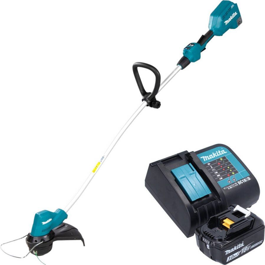 Makita DUR 189 SF accu grastrimmer 18 V 300 mm borstelloos + 1x oplaadbare accu 3.0 Ah + lader