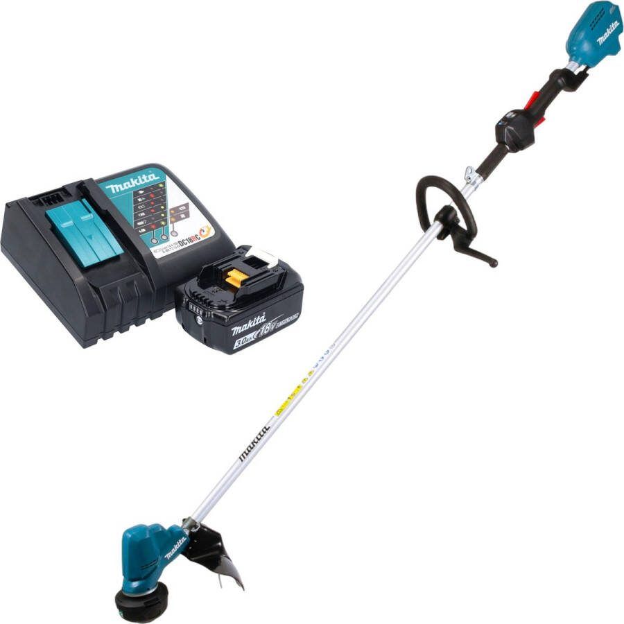 Makita DUR 190 LRFX3 accu grastrimmer 18 V 300 mm borstelloos + 1x oplaadbare accu 3.0 Ah + lader