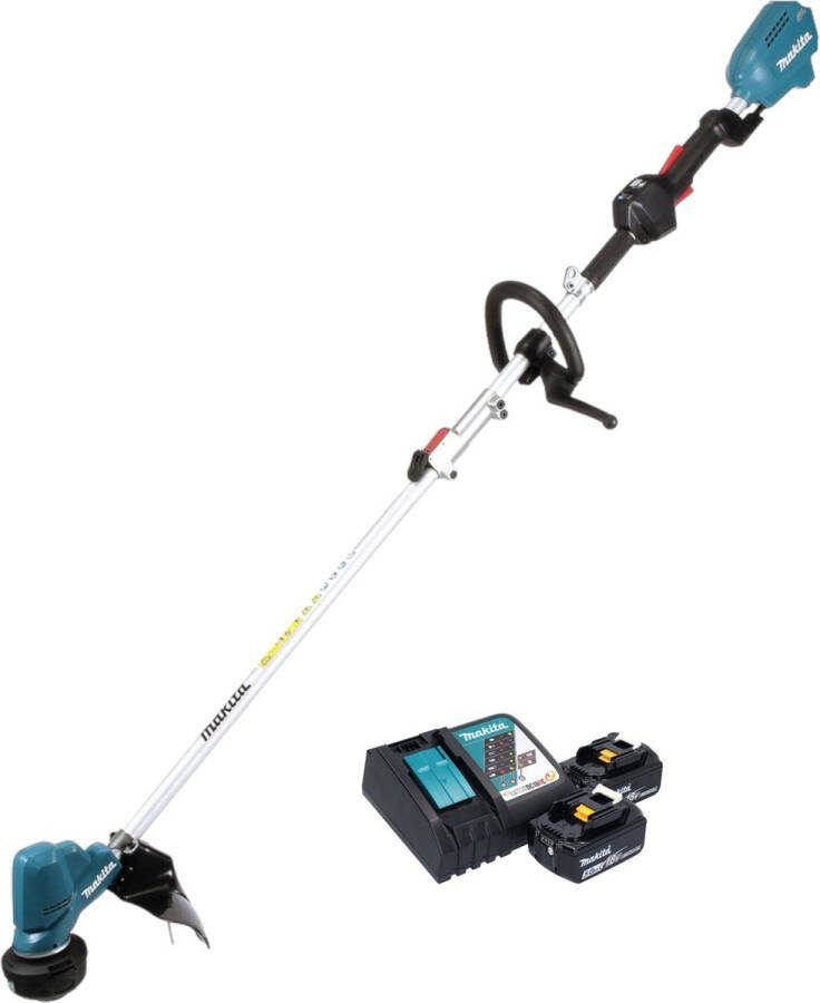 Makita DUR 191 LRTX3 accu grastrimmer 18 V borstelloos + 2x accu 5.0 Ah + lader
