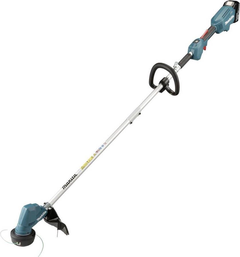 Makita DUR192LRT1 Akku-Rasentrimmer Grastrimmer Accu Incl. accu Incl. oplader 18 V 5.0 Ah Snijbreedte max.: 300 mm