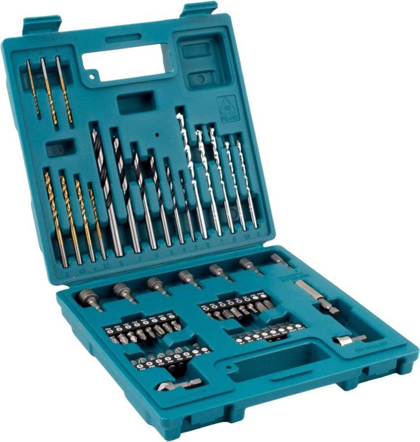 Makita E-11829 Boor- en bittenset 60-delig