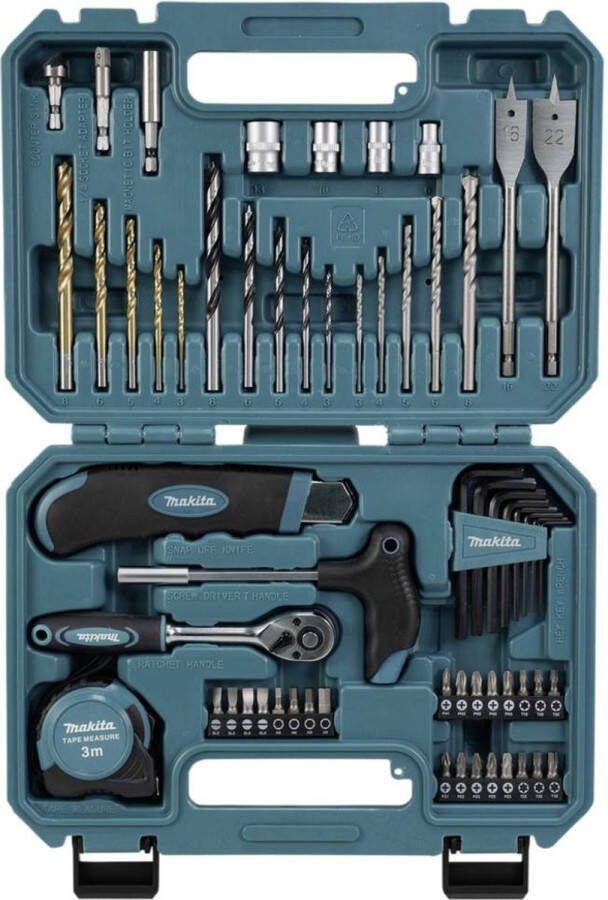 Makita E-15095 Boor en bit assortiment 60-delig