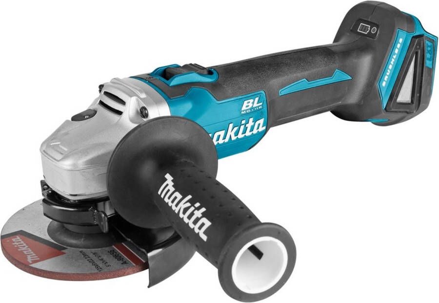 Makita haakse slijper DGA504ZJ 18V 125 mm Losse Body (geleverd zonder accu en lader) - Foto 2