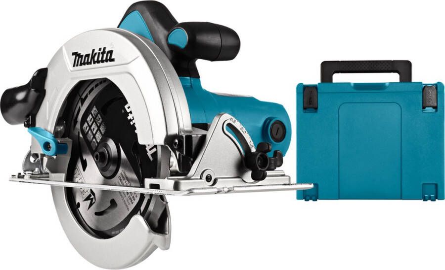 Makita HS7601J Cirkelzaag 230 V 190 mm In Mbox Opbergkoffer - Foto 4