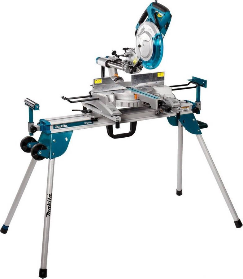 Makita LS1018LNX4 230V Radiaal afkortzaag incl. onderstel ( WST06 DEAWST06) 1430W 260 x 30mm