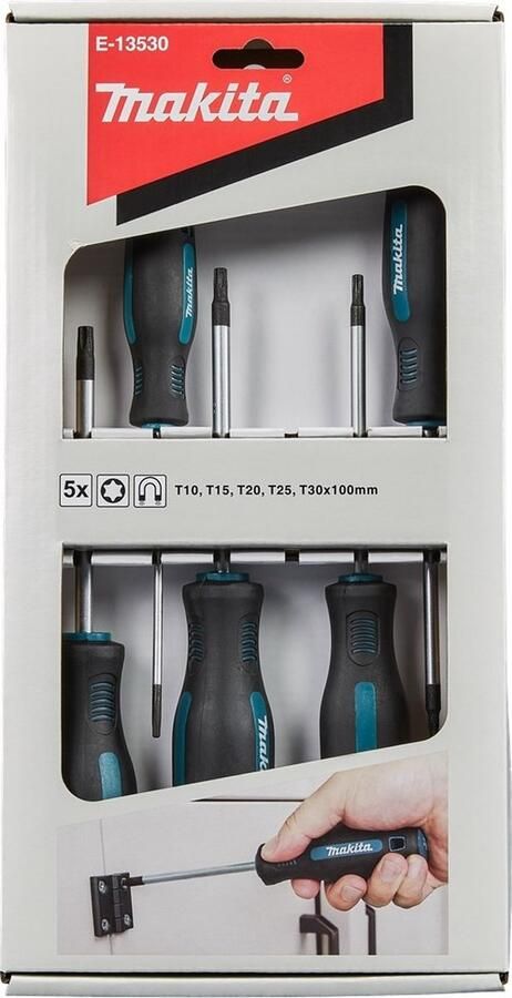 Makita Accessoires Schroevendraaierset 5-delig torx