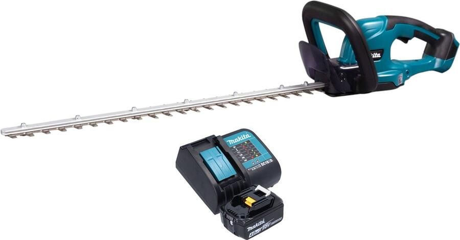 Makita DUH 607 SM accu heggenschaar 18 V 60 cm + 1x accu 4.0 Ah + lader