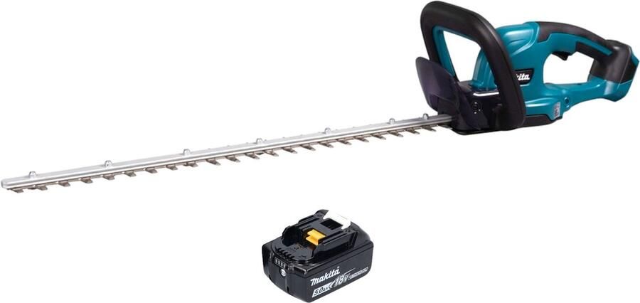 Makita DUH 607 T accu heggenschaar 18 V 60 cm + 1x accu 5.0 Ah zonder oplader
