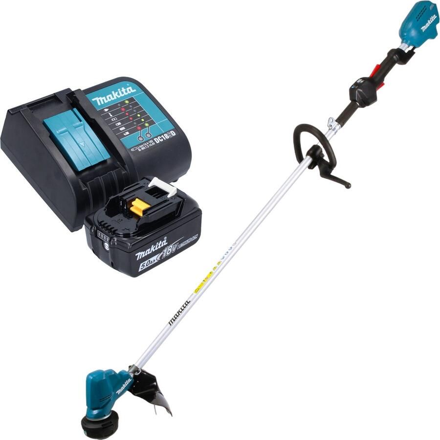 Makita DUR 190 LSTX3 accu grastrimmer 18 V 300 mm borstelloos + 1x accu 5.0 Ah + lader