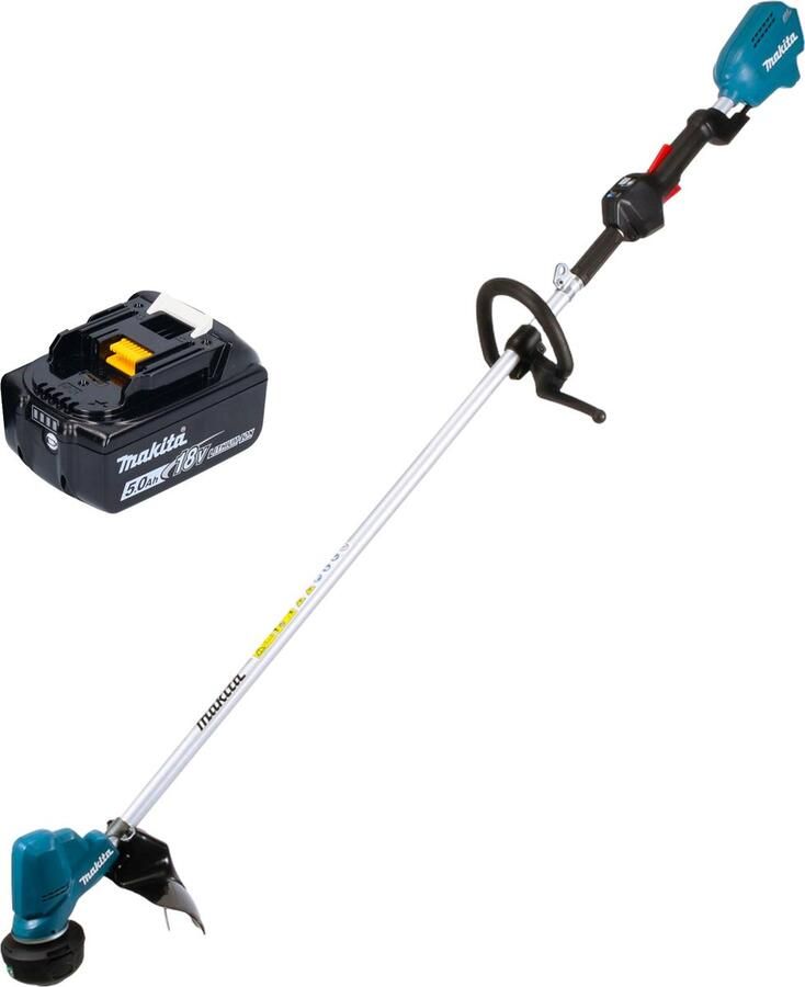 Makita DUR 190 LTX3 accu grastrimmer 18 V 300 mm borstelloos + 1x accu 5.0 Ah zonder lader