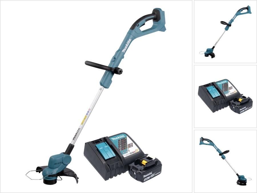 Makita DUR 193 RM1 accu grastrimmer 18 V 260 mm + 1x accu 4.0 Ah + lader