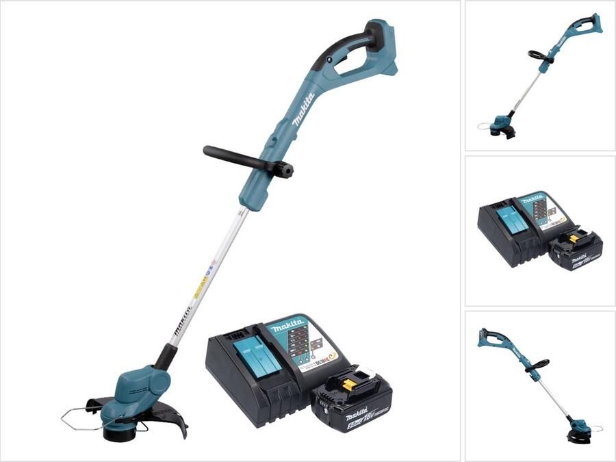 Makita DUR 193 RT1 accu grastrimmer 18 V 260 mm + 1x accu 5.0 Ah + lader