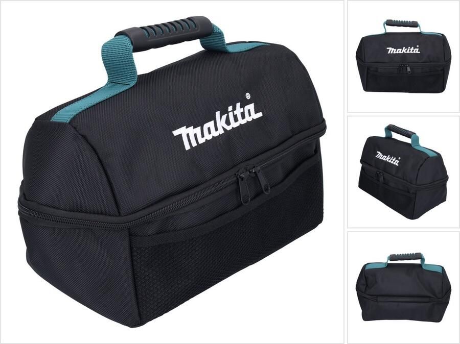 Makita E-15584 Koeltas Geïsoleerde tas Lunchtas 7 5 l met ritssluiting 330 x 180 x 210 mm