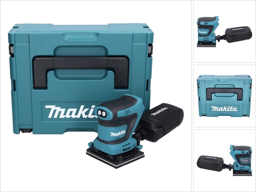 Makita Palm schuurmachine 18V LXT 112x102 mm (Alleen het ) in MAKPAC DBO480ZJ