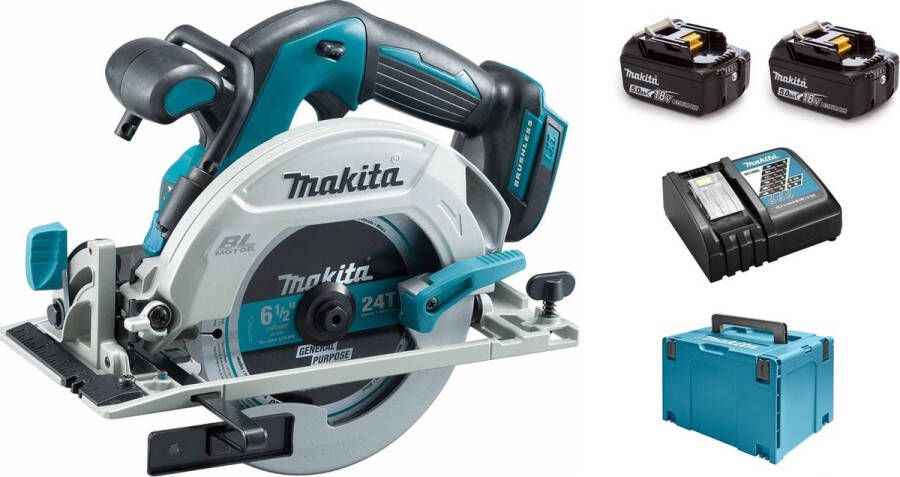 Makita Mkt 18 V Cirkelzaag 165 mm DHS680RTJ