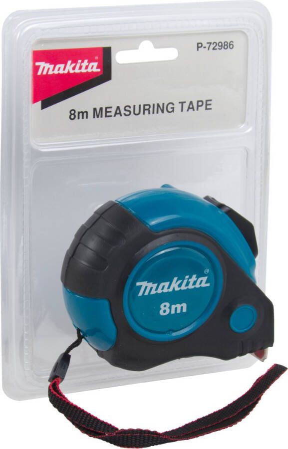 Makita P-72986 Rolmaat 8 meter Rolbandmaat Meetlint 8m 26ft