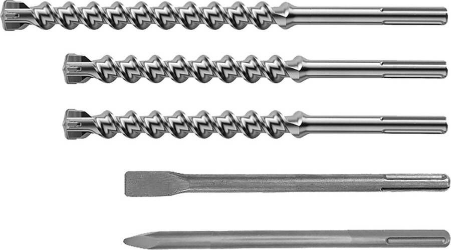Makita SDS-MAX boor- en beitelset