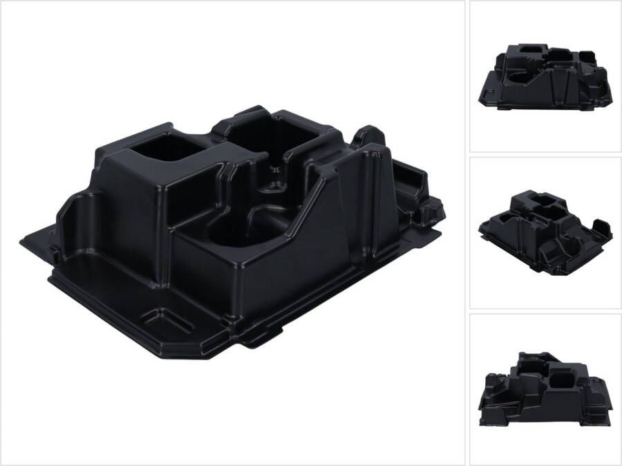 Makita systeem inzetstuk voor 18 V accuboormachine DDF 483 en combihamer DHR 171 ( 839712-6 ) Thermogevormd onderdeel voor Makpac