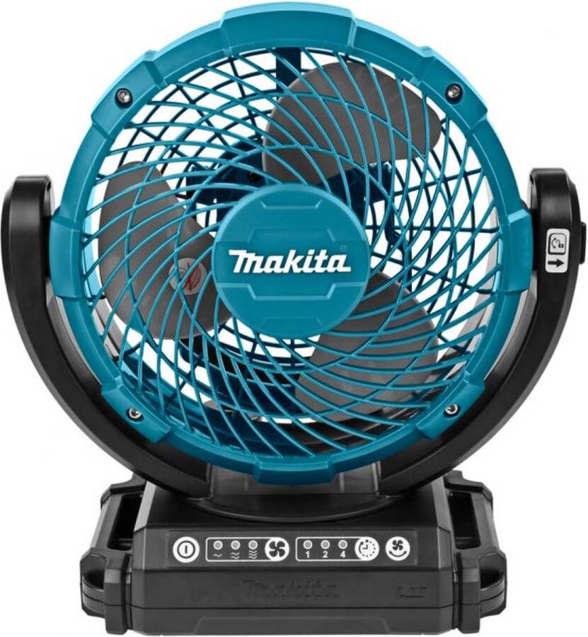 Makita Ventilator draagbaar 18 V blauw en zwart
