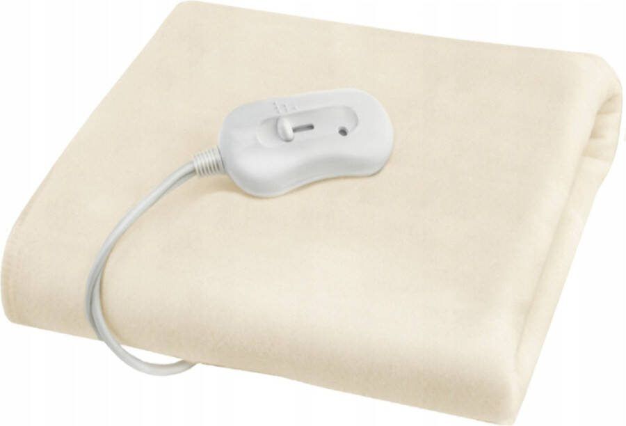 Malatec Elektrische Deken Electrische Onderdeken Warmte Deken Wit 150 x 80 cm