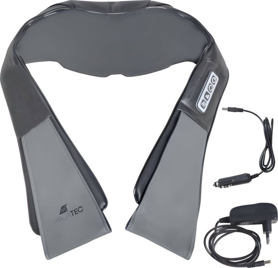 Malatec Shiatsu massagekussen met warmtefunctie elektrisch