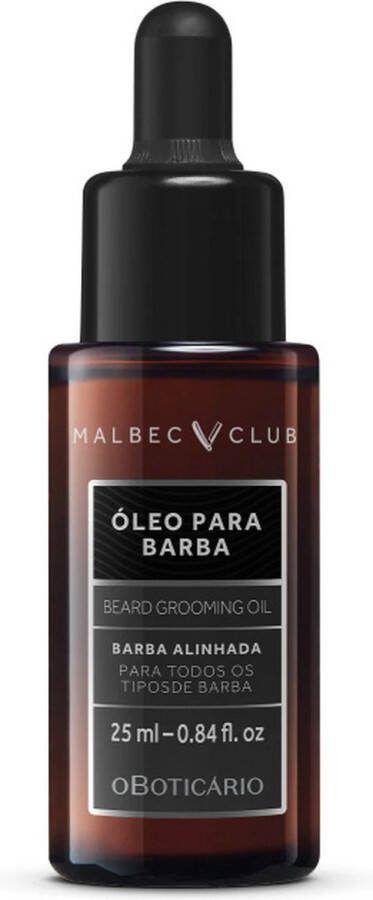 Malbec Club voor mannen Baardolie 25ml