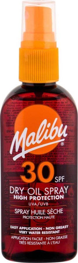 Malibu Dry Oil Spray Spf30 Sunscreen Spray 100ml