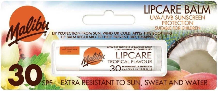 Malibu Lipcare SPF 30 Lippenbalsem Tropical