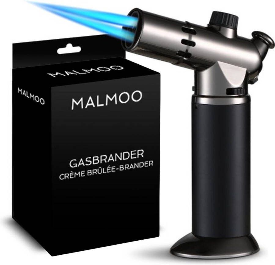 Malmoo Professionele Gasbrander Creme Brulee Brander Aansteker Butaan Navulbaar