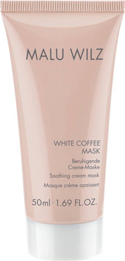Malu Wilz White coffee mask 50ml gezichtsmasker basis van koffie-extract