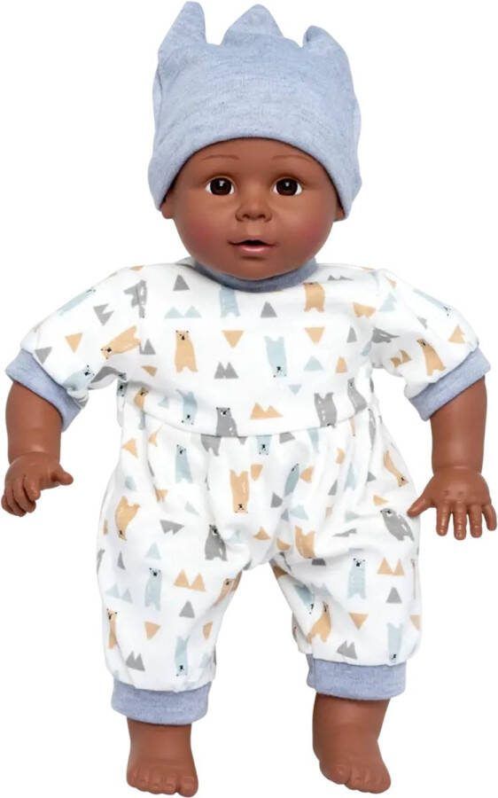 Mamamemo Baby Pop Luca 40CM Babypop Jongen Knuffelpop Babypoppen