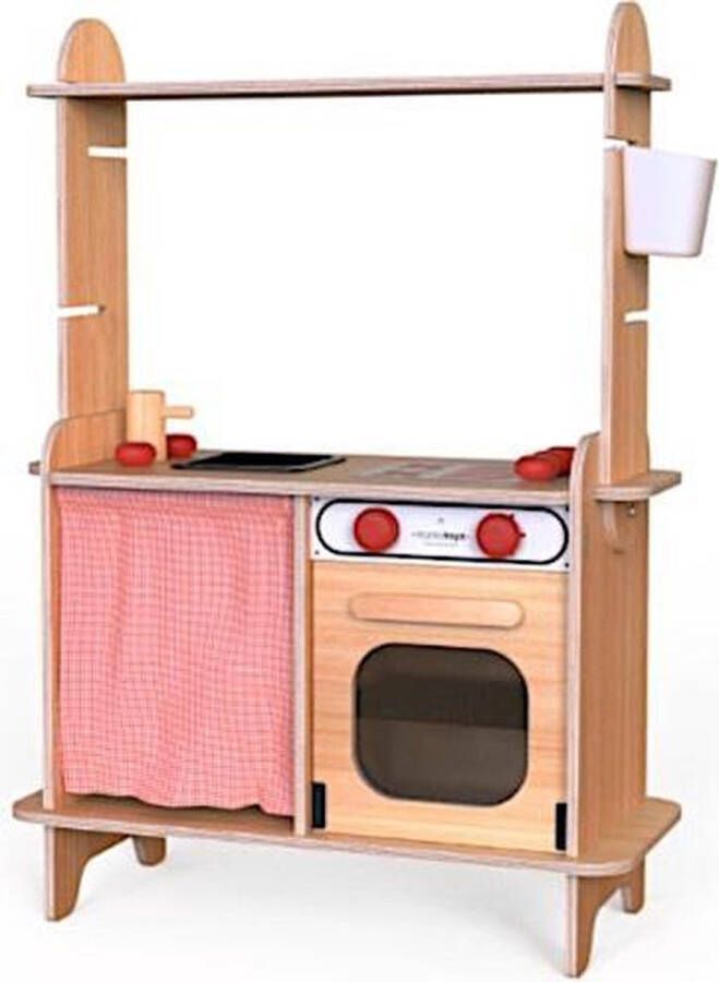 Mamatoyz Speelgoedkeuken Junior 70 X 100 CM Hout Naturel