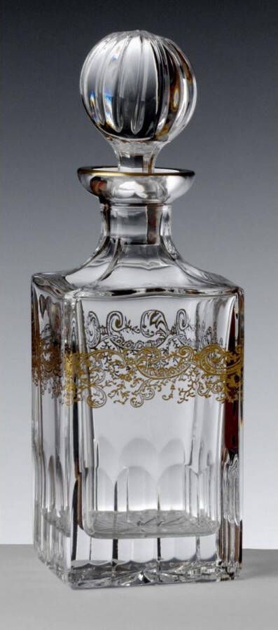 Mana&pearls Whiskey and cognac crystal decanter 6
